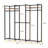 Portable Wardrobe Rack,High Closet Organizer