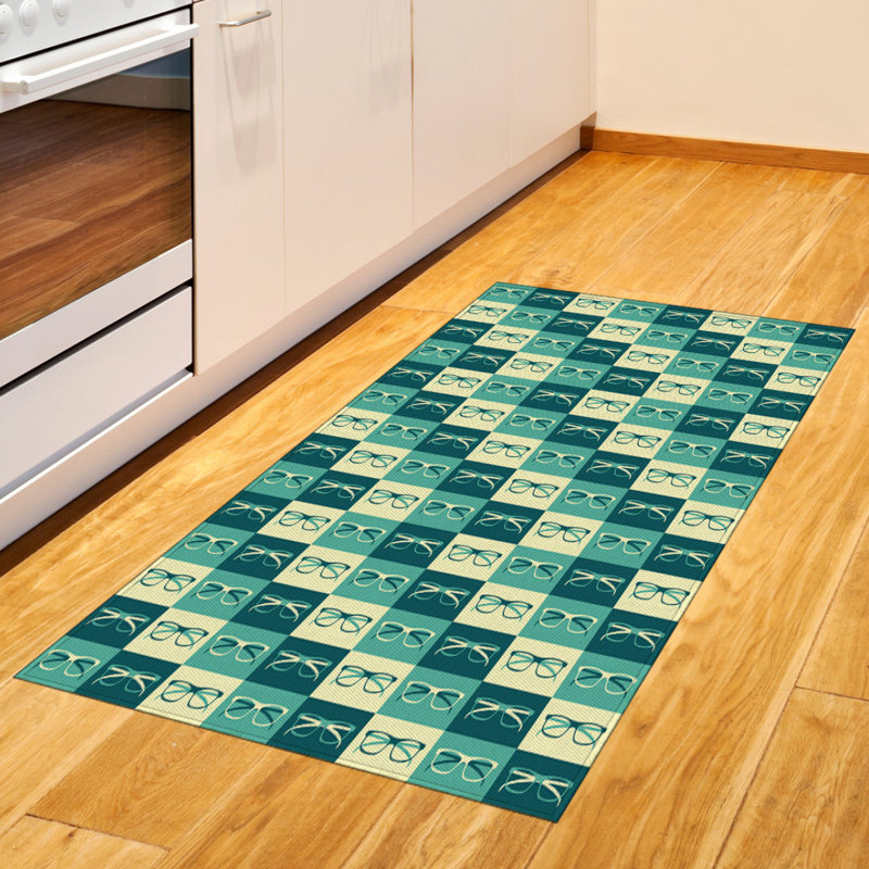 Indie High Density Long Fiber Poly Threads Decorative Area Rug Carpet, Rectangle 2'7" x 5'
