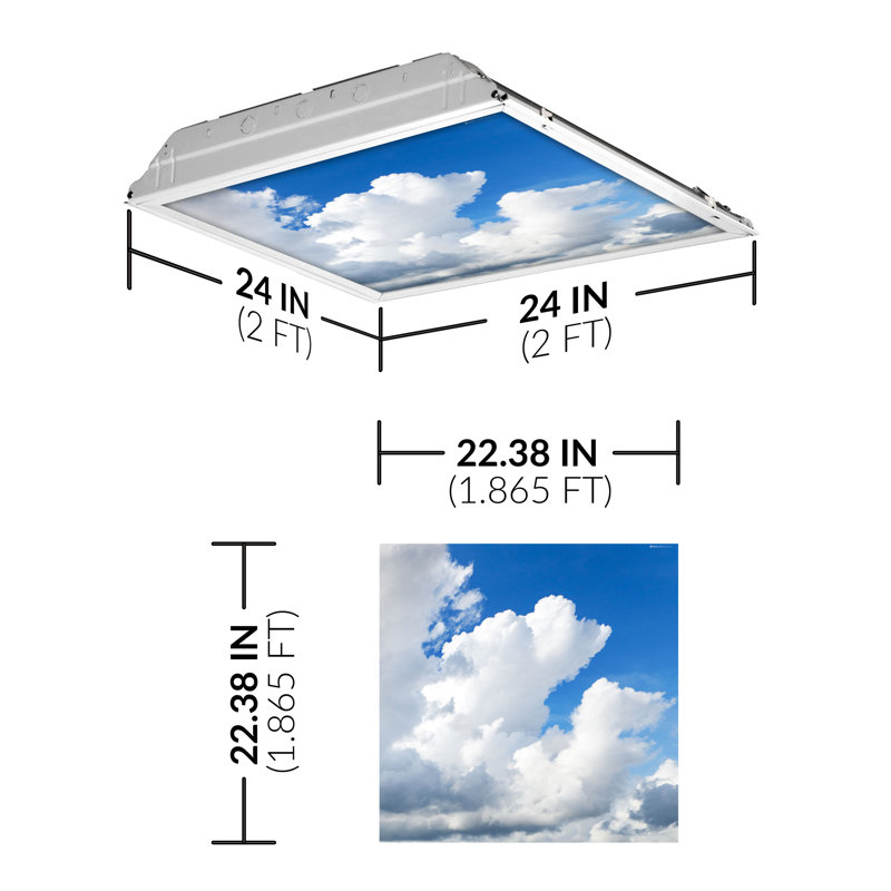 Couvre-lumière décoratif flexible clouds
