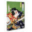 Warrior by Toyohara Kunichika - Wrapped Canvas Painting-55369963