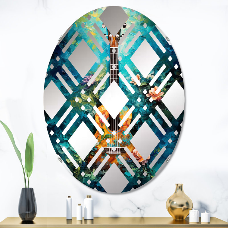 Budwig Oval Mirror, 35.4" x 23.6"