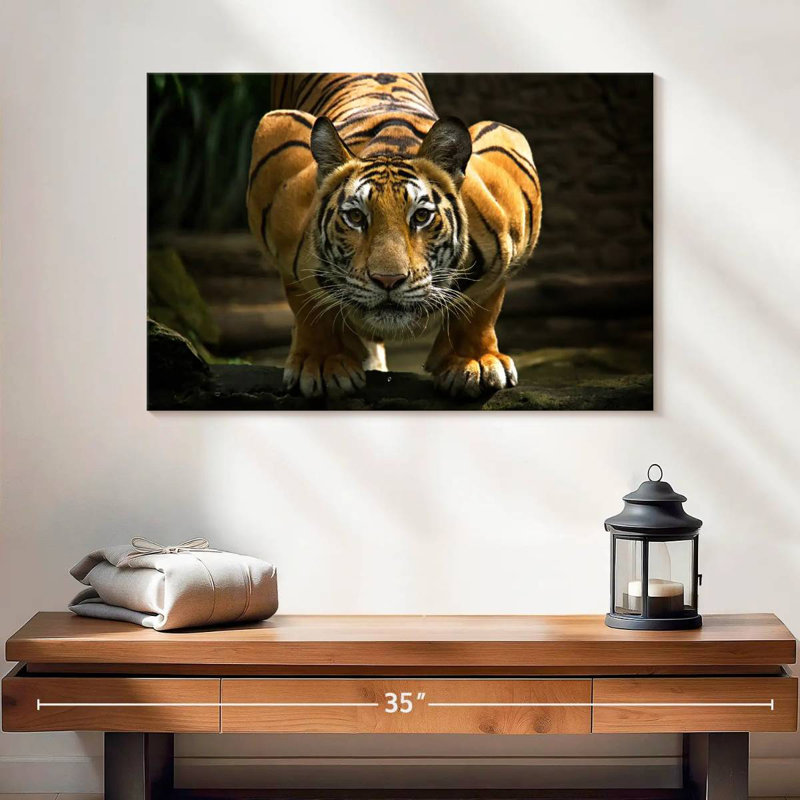 Brampt Fearless Tiger, 8" H x 12" W