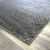 Tapis contemporain en carbone N Peace