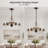 28-inch 6-light Vintage American Crystal Chandelier