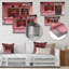 Décoration murale rose, gris et rétro - Boutiques et magasins-1634697383-1634697438