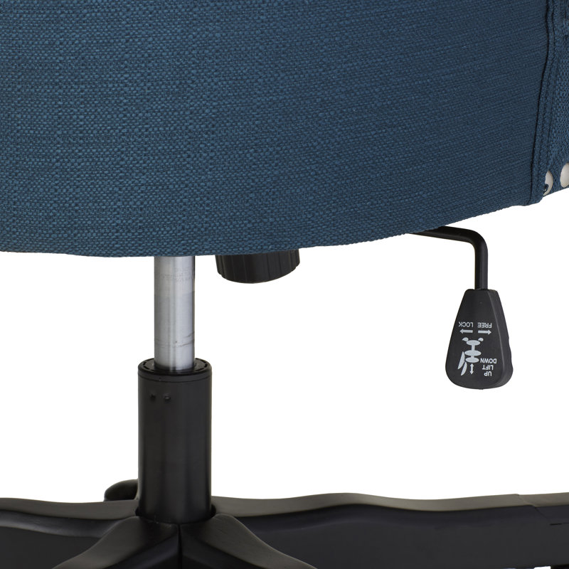 Soule Polyester Blend Task Chair, Blue