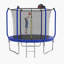 Trampoline de cour moderne de 8 pi avec enceinte sécuritaire Modern Luxury Furniture