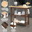 Janxiel 40'' Wide Prep Table with Drawer-271050145
