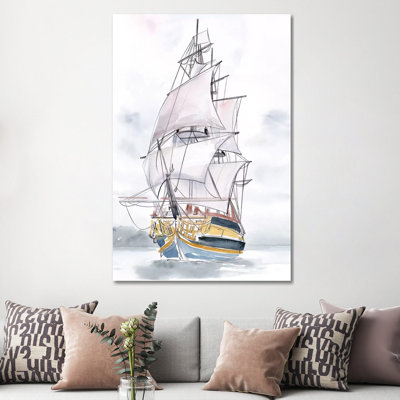 Tall Ship II by Jennifer Paxton Parker - Wrapped Canvas Gallery-Wrapped Canvas Giclée