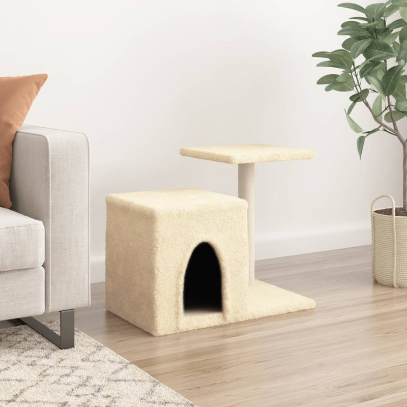 50.5cm H Cat Tree, Cream