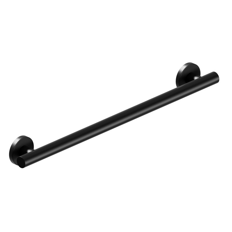 HORIZON  24 in. x 1.25 in. Grab Bar, ADA Compliant for Bath and Shower Safety (500 lb. Capacity) in Matte Black, Matte Black