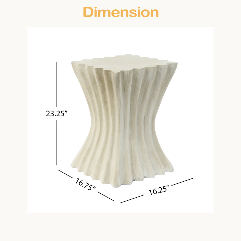 Table d'appoint MGO Archaistic Wavy