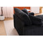 Fauteuil simple avec repose-pieds amovible-1316249322