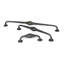 Black 5" Hammered D Handle-87096260-87096256