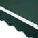 Dakota Fields 250cm D Polyester Green Cover Retractable Patio Awning