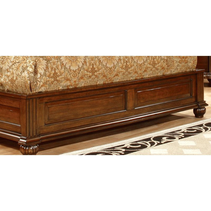 Vegan Leather Platform Bed, California King