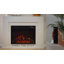 FLAMEKO Acacia Freestanding Electric Fireplace Suite, 2kW Heater, Remote