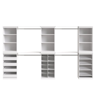 Modular Storage Large Reach In Closet System