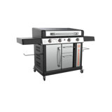 Blackstone 4 - Burner Free Standing Liquid Propane 60000 BTU Gas Grill with Cabinet