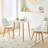 Dorelien 2 - Person Four Leg Dining Set-1159830833