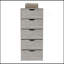 Commode Kamran, chambre à coucher, gris béton-51436022