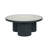 Nautilus Antique Silver Mirrored Coffee Table