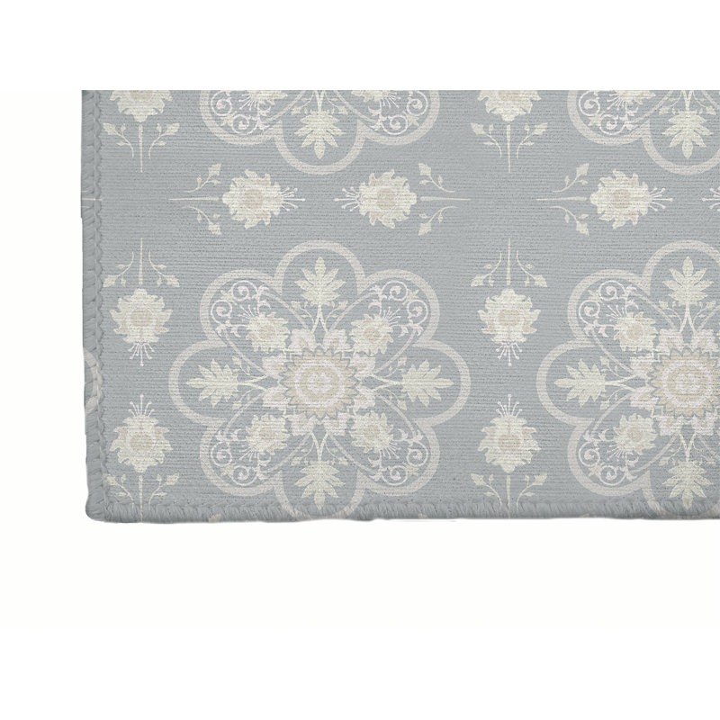 Tapis de bureau Skye, L 48 po x P 72 po, Ardoise / gris