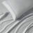 300 Thread Count Organic Cotton Grey 100% Organic Cotton Farwell Silky Soft Deep Pocket 4-Piece Queen Sheet Set-118182985-118182991