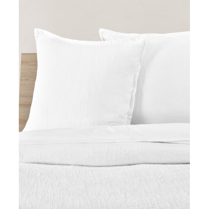 Falan Euro Sham, White