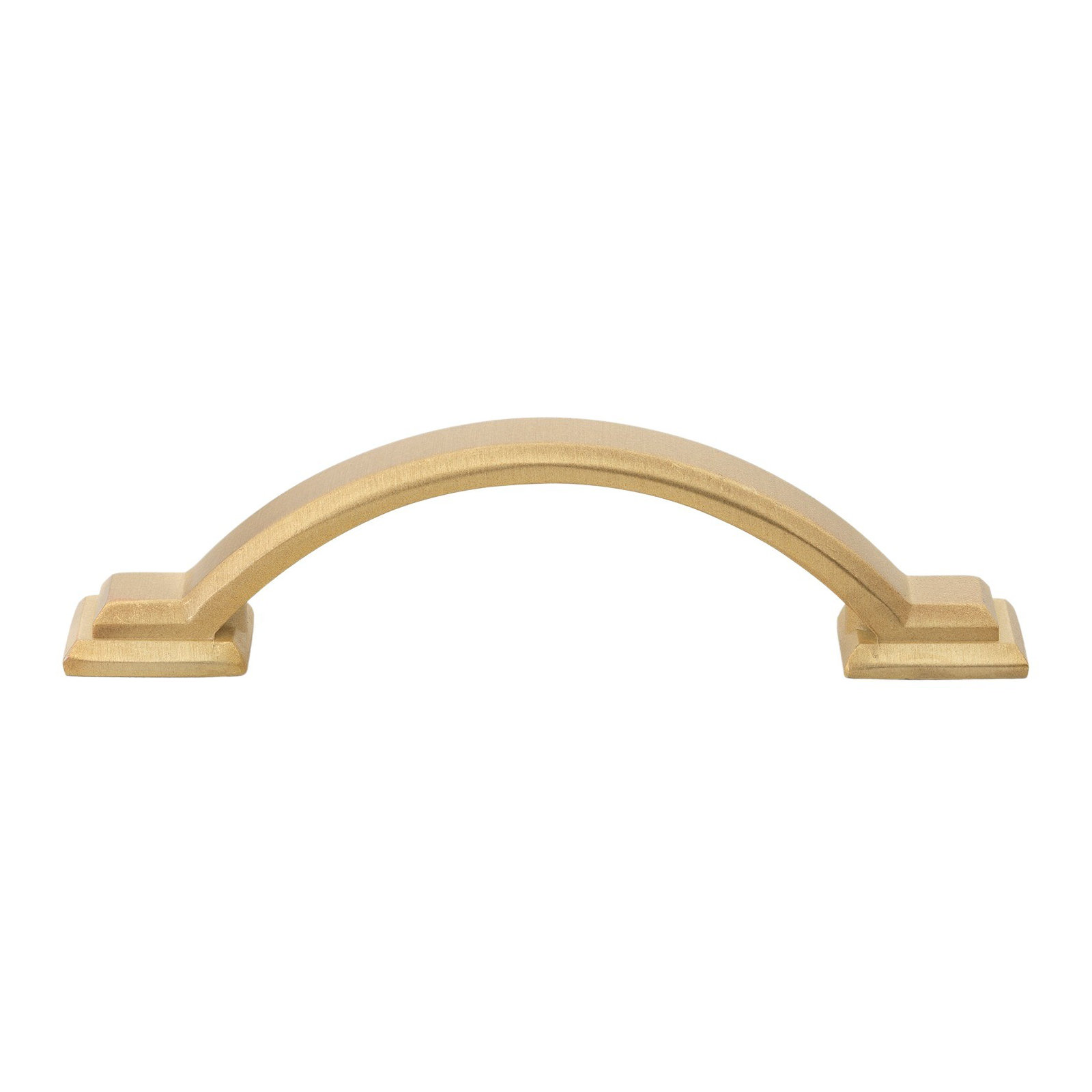 3" Center to Center Arch Pull, Satin Gold