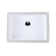 LACAVA Cube 14.12'' White Porcelain Rectangular Bathroom Sink with Overflow