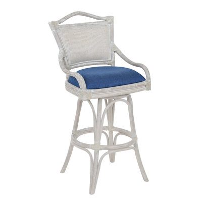 Cilurso Swivel Upholstered Counter Stool
