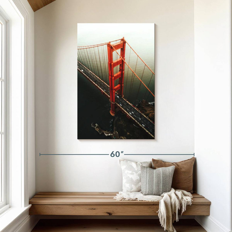 Lilie Golden Gate Tower View, 45" H x 30" W