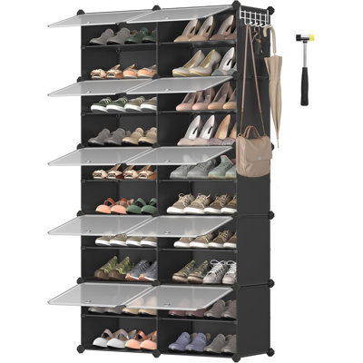 10 Tier 40 Pairs Shoe Rack Organizer, Shoe Storage Cabinet for Closet