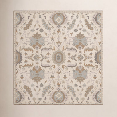 Arden Multi Hand-Tufted Wool Floral Rug