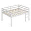 Lit mezzanine en bois avec échelle-2062081763