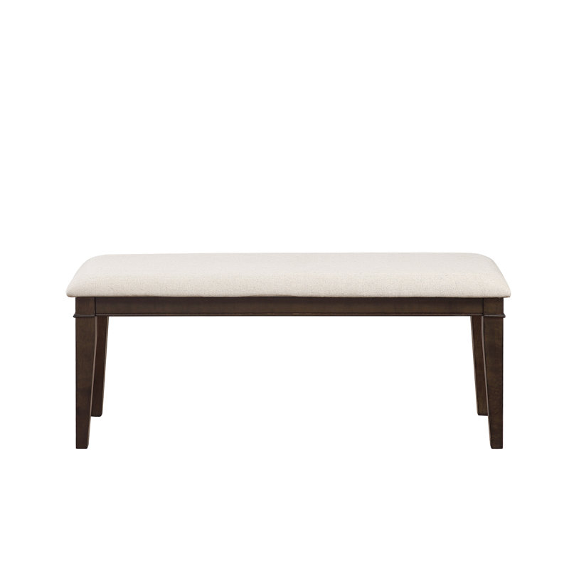 Hagood Cotton Upholstered Bench