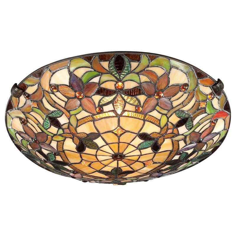 Riffe Glass Flush Mount