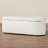 Polyester Blend Upholstered Storage Bench