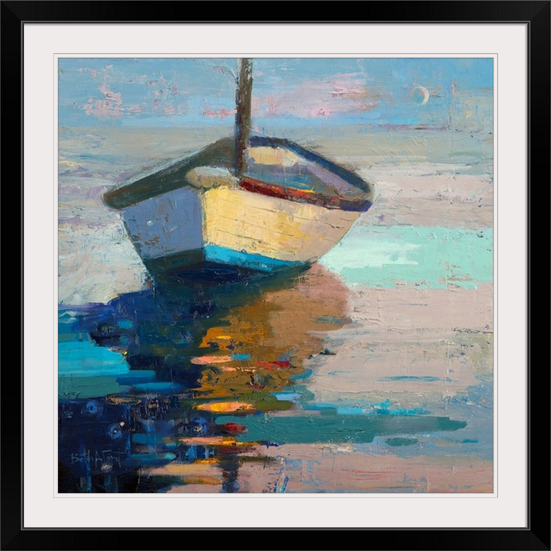 Carwell Lap, Lap, Nap, Nap 'Beth A. Forst, reproduction d'art, Cadre noir, H 20" x l 20" x P 1"