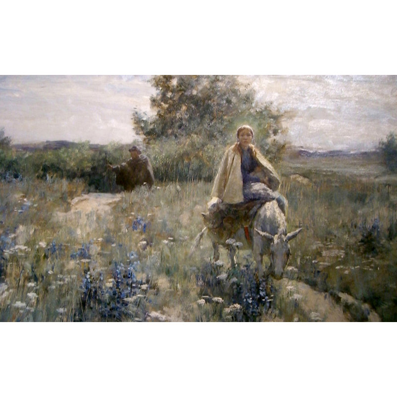 The Flight into Egypt, 25" H x 40" W