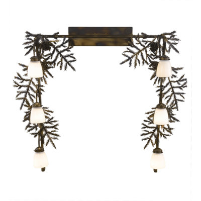 Pine Branch 6 - Light Vanity Light