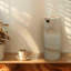Lampe onyx lisse lune de sang