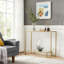 Gus 100cm Glass Top Console Table