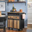 Alinna Wood Bar Cart
