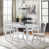 White Table with White Chairs is unavailable