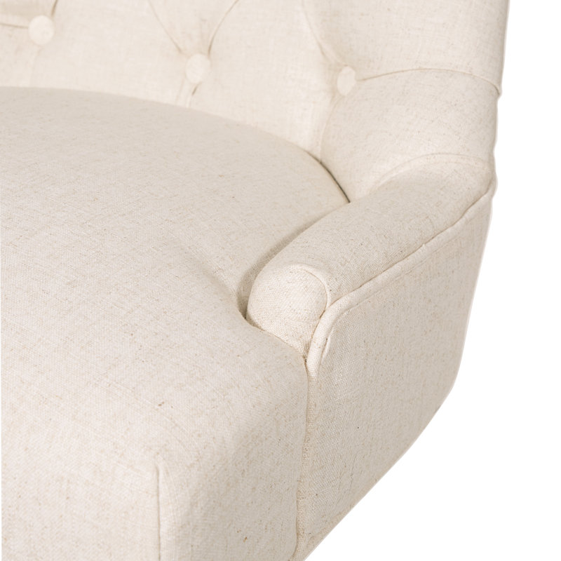 OSP Home Furnishings Amelia Task Chair, Linen