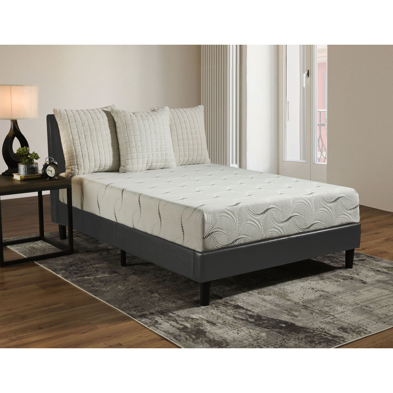 Matelas en mousse mémoire moyenne 10" lakemill Julio, Grand