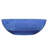 Blue Transparent Oval Soaking Bathtub, 64 Inch, Freestanding, For Bathroom Luxury Feel Freestanding Transparent, Oval, High - Quality Resin Build