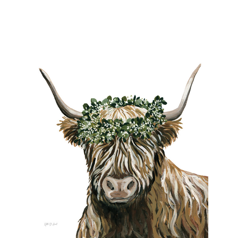 «Harvest Cow Sage» par Yvette St. Amant, H 24 po x l 18 po